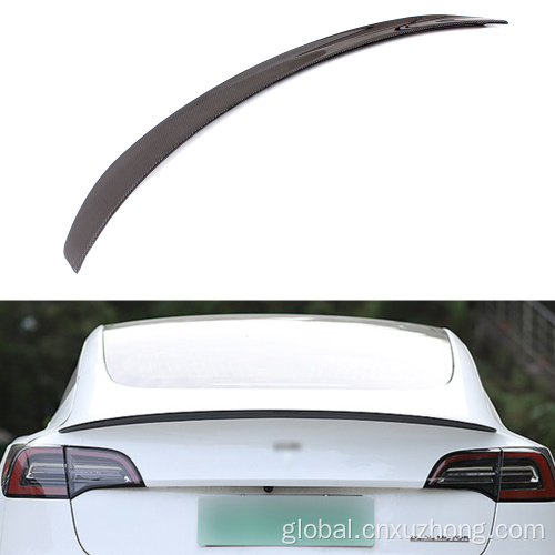 Universal Rear Spoiler carbon fiber P-shaped rear spoiler tail lip rod Manufactory